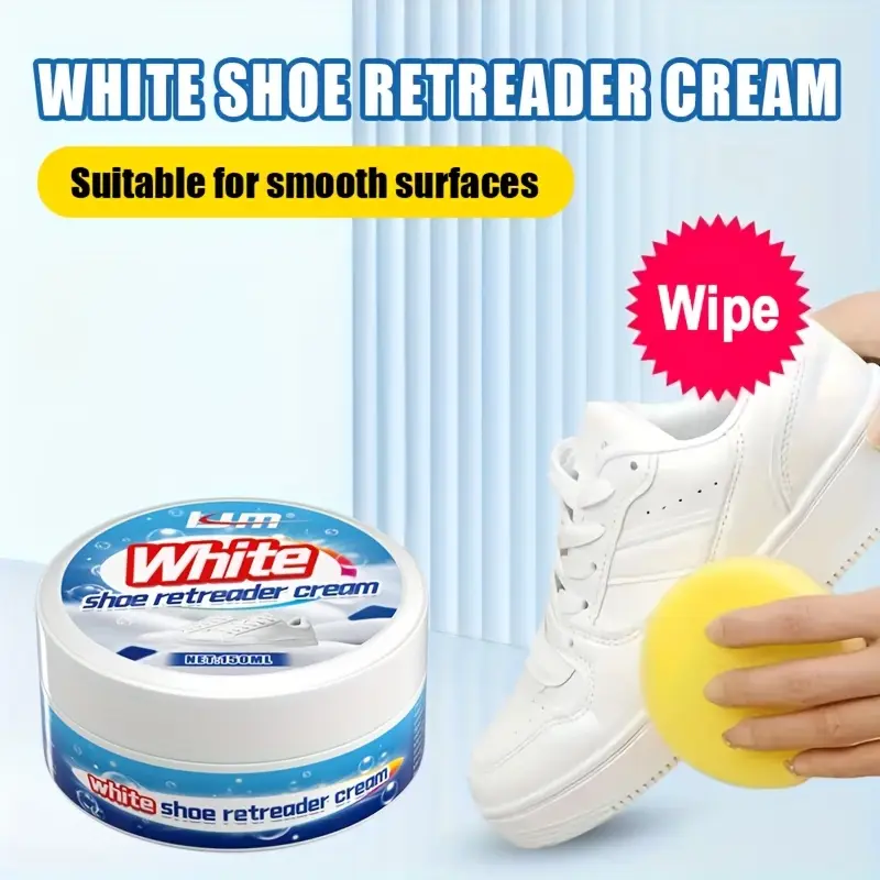 Sneaker Care Spray - 靴磨き専用クリーニング - 滑らかな表面の靴の改修とメンテナンスに最適、白い靴のホワイトニング