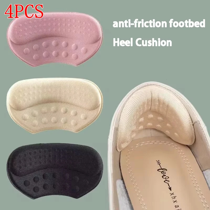 Sneaker Care Products - 2 個/4 個ノンスリップパッド痛み緩和フットケア製品ハイヒールプロテクタースニーカーヒールステッカー調節可能なサイズ