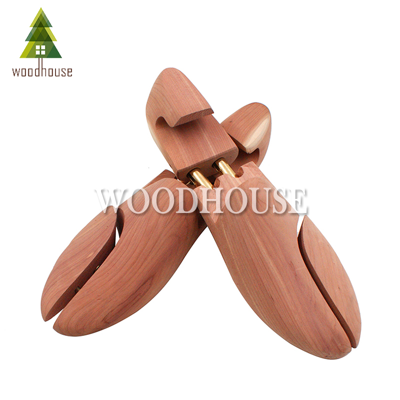 男性と女性のツインチューブシューズツリー、調整可能、赤杉、木 - Shoe Tree Cedar のレビューと価格