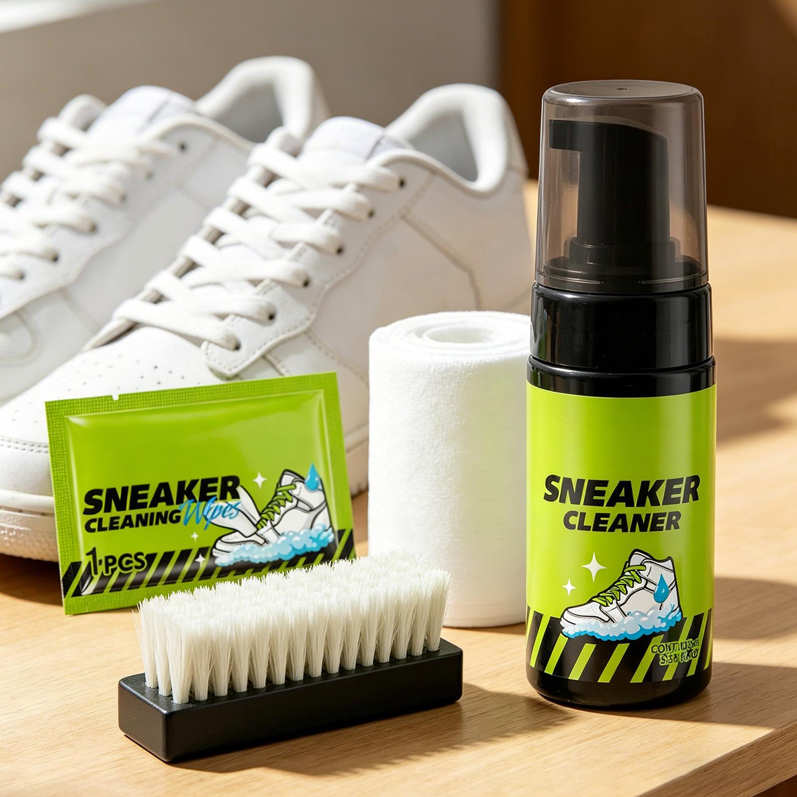 スニーカークリーナー 4個入り 100ml フォーム ノーウ - Sneaker Care For Canvas Fabrics のレビューと価格