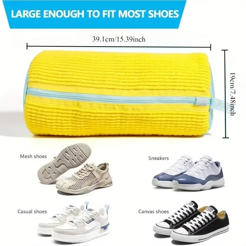 再利用可能な耐久性のある靴洗い用バッグ、あらゆる種類の靴に対 - Sneaker Care のレビューと価格