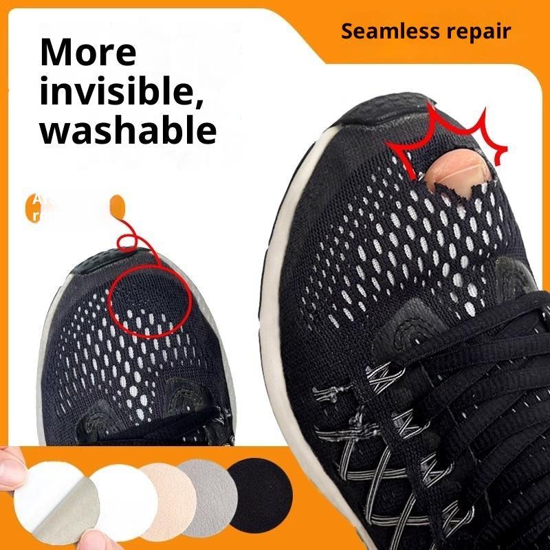 新しい自己粘着靴穴修理パッチ接着剤不要、洗濯可能、メッシュス - Sneaker Care のレビューと価格