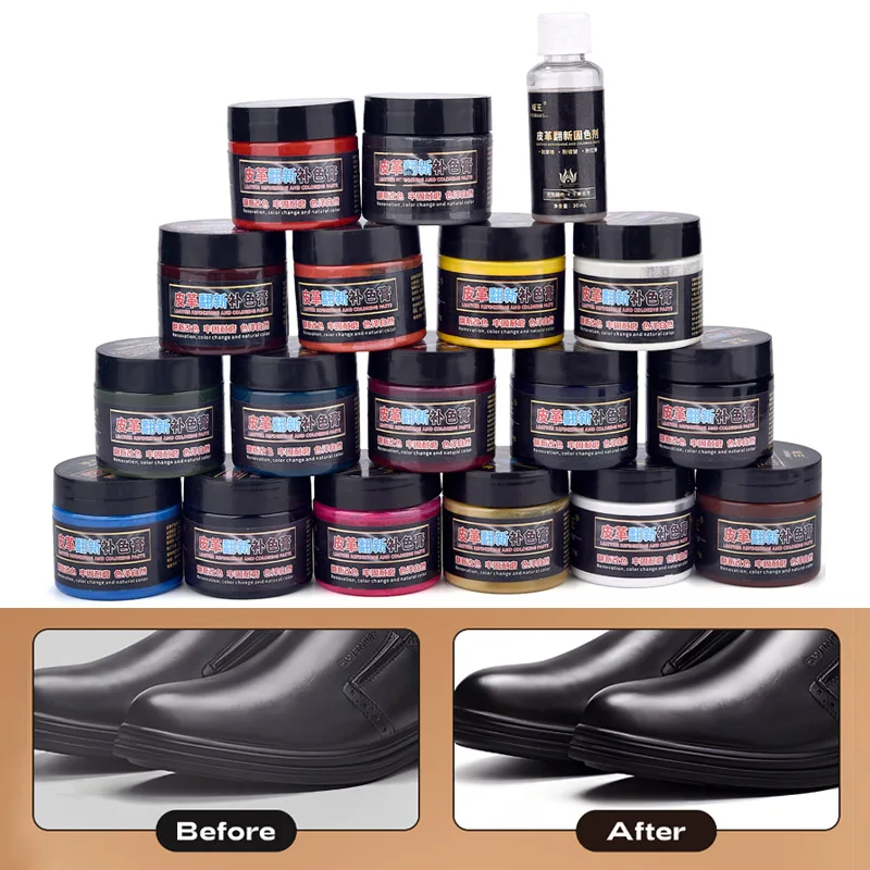 50g革修理用塗料顔料DIYベジタブルタンニンなめし革用顔料 - Care For Sneaker のレビューと価格