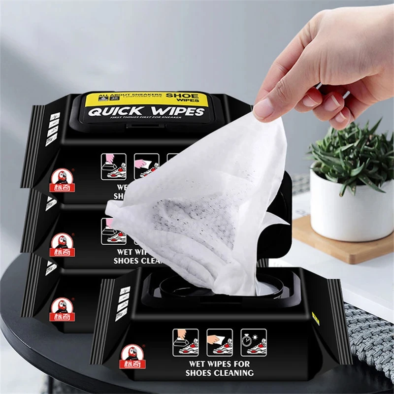 12 個/30 個使い捨て靴クリーンワイプポータブル白靴クリ - Sneaker Care のレビューと価格